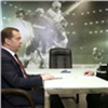 Дмитрий Медведев похвалил красноярскую Универсиаду и обсудил с губернатором судьбу спортивных объектов