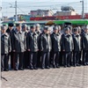 Красноярских полицейских проводили на Северный Кавказ