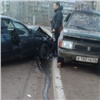 Пьяный угонщик «Москвича» убегал от ГИБДД по центру Красноярска и разбил иномарку
