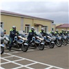На дороги Красноярска выходят полицейские на мотоциклах