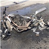 «Стрелка спидометра застыла на отметке 280 км/ч»: в жуткой аварии в Хакасии погиб байкер и его попутчица