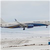 В Норильске во время посадки самолет с пассажирами выкатился за пределы взлетной полосы