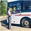 Новые автобусы Красноярска проверили на экологичность и оставили на них особые метки