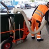 Красноярские дорожники смастерили уличный пылесос из двух мусорных бачков и компрессора