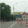 Рабочие получили замечание в первый день ремонта моста через реку Бугач в Красноярске