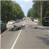 На дивногорской трассе столкнулись машина и мотоцикл: пострадали двое детей и двое взрослых 