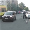 Пожилой инвалид на «Оке» сбил мотоциклиста в центре Красноярска