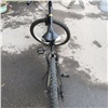 На правобережье Красноярска юная велосипедистка врезалась в Lexus