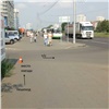 В Красноярске водитель проехал по ноге школьника и скрылся. Полиция просит помочь найти его 