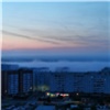 Красноярск снова погрузился в густой туман