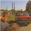 Полицейские с мигалкой гонялись по Шушенскому за пьяным виновником ДТП (видео)
