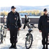 Полицейские на велосипедах закончили охранять Красноярск (видео)