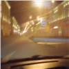 «Спор проиграл»: пьяный водитель проехал по встречке по центру Норильска и попался полиции (видео)