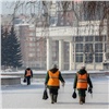В центре Красноярска торопятся закопать все ямы до морозов