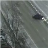 На Белинского на пустой дороге Ford Mondeo разбился о делинеатор (видео)