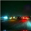 «Лед сплошной, машина катится»: на трассе под Солонцами столкнулись сразу 14 машин (видео)