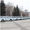 Красноярским полицейским подарили еще 54 новых машины 
