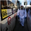 В Красноярске усилили дезинфекцию автобусов от коронавируса