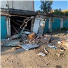 В гараже на правом берегу Красноярска взорвался газовый баллон. Пострадали 14-летняя девочка и мужчина