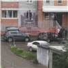 Ночью на Комсомольском сожгли дорогой Lexus (видео)