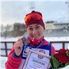 Выступающую за Красноярский край биатлонистку Викторию Коновалову дисквалифицировали на 4 года за допинг