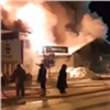 В поселке Богучанского района ночью сгорели кафе и три магазина (видео)