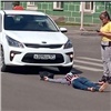 Таксистка сбила женщину на правобережье Красноярска 