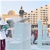 В Красноярске стартовал молодёжный конкурс ледовых скульптур