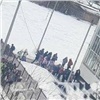 В Красноярске снова массово эвакуируют школы