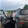 На трассе в Красноярском крае в лобовом столкновении иномарок погибли двое мужчин