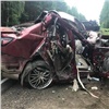 В Нижнеингашском районе Lexus врезался в грузовой фургон. Погибла пассажирка (видео)