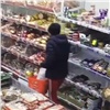 В красноярском Пашенном поймали серийных магазинных воришек (видео)