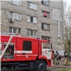 В Томске на площади в 700 квадратных метров загорелась крыша 4-этажного жилого дома