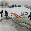 В Енисейске спасли со льда 36 рыбаков