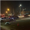 Красноярец перебегал дорогу на красный свет и погиб под колесами иномарки (видео)