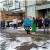 Красноярский «Квант» эвакуировали из-за пакета 