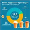 Более половины мороженого в Красноярском крае сделано с заменителем молочного жира