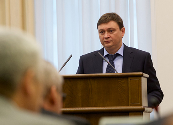 Министр энергетики и ЖКХ края Андрей Резников 