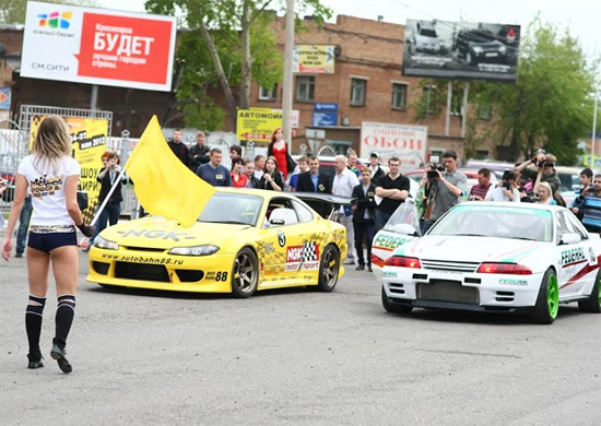 Красноярцев приглашают на масштабное дрифт-шоу Красноярцев приглашают на масштабное дрифт-шоу