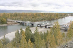 Мост в Сут-Хольском районе Тувы