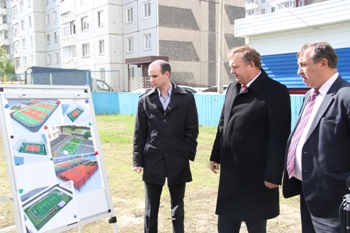 В Советском районе Красноярска представили планы по обновлению и строительству спортплощадок
