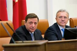 Александр Хлопонин и Александр Усс (фото Бурмистрова А.В.))